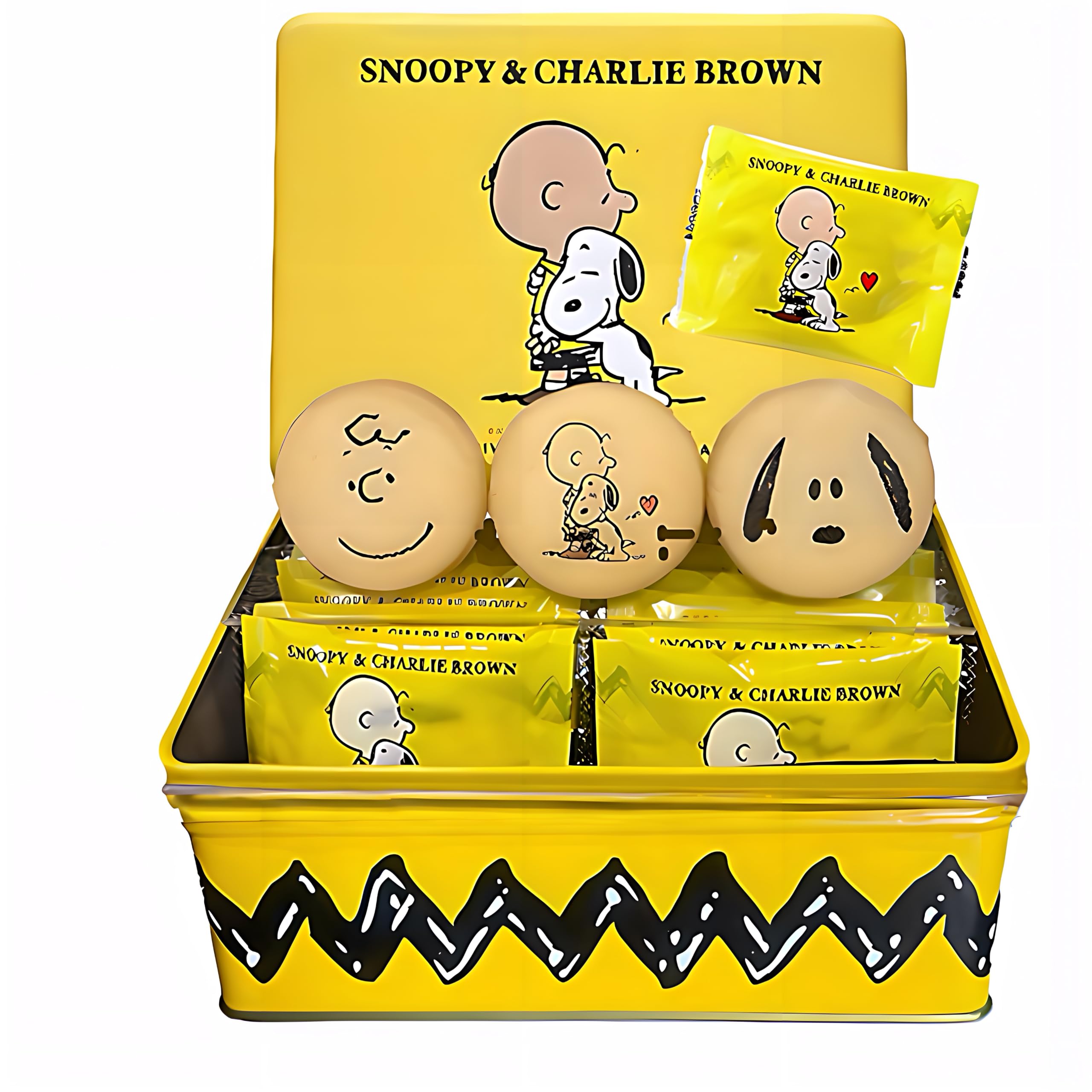 

Studios Japan USJ Snoopy Print Cookie CB Universal Studios Japan Gift [Universal Exclusive] (SN16) Souvenir, Candy, Merchandise, (1 cookie)