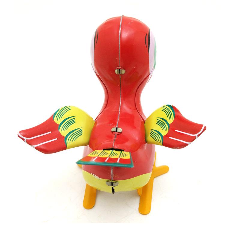 MS656 Hopping Duck Retro Nostalgic Bar Ornament - Creative Gift for Personality and Style