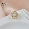 Multipurpose Magnetic Button Faux Pearl Pin, No Sew Safety Decorative Clothing Pins for Scarf Shirts Sweater, Reusable Brooch Anti Exposure Buttons