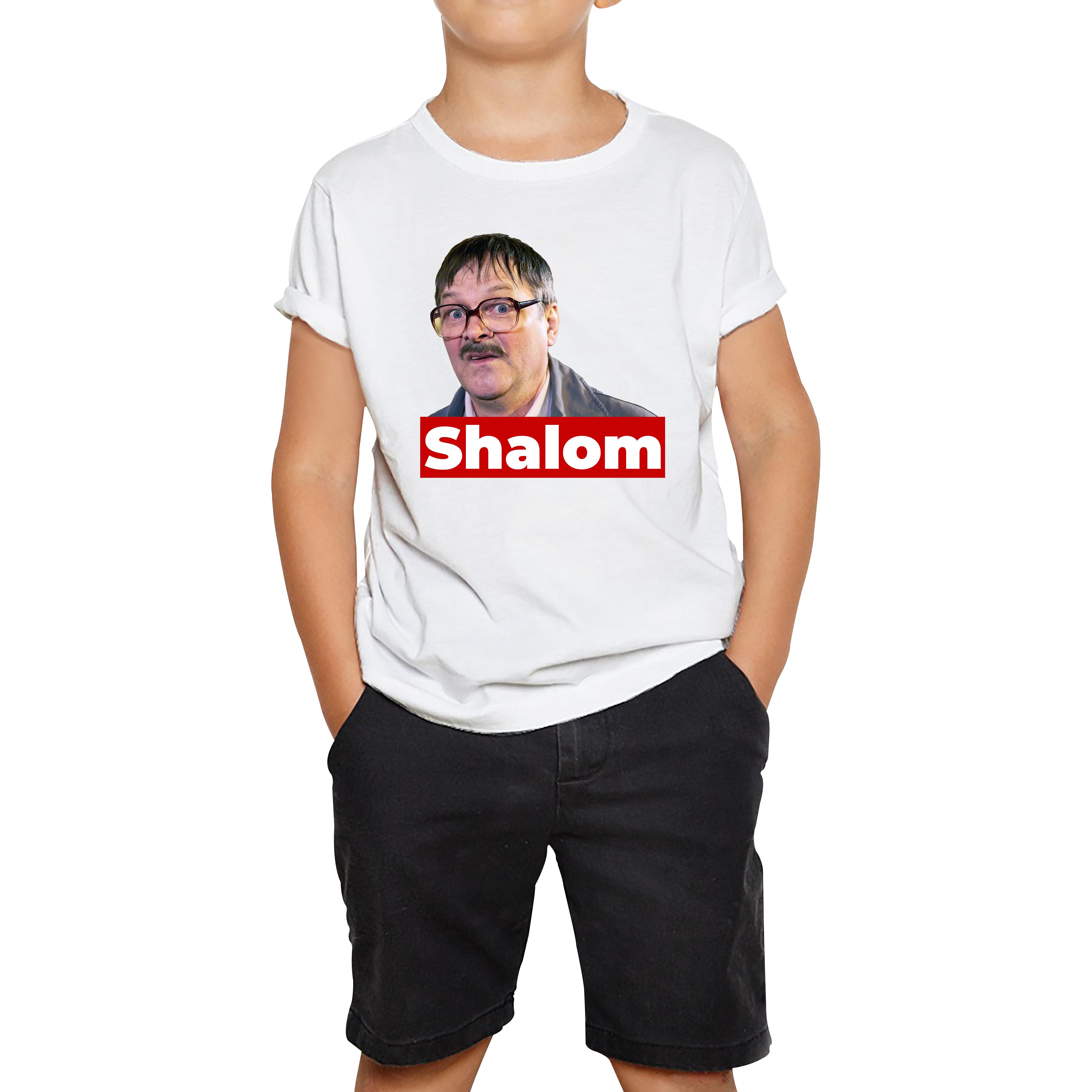 

Shalom Jackie Friday Night Dinner Funny Gift Retro Kids Tee 160