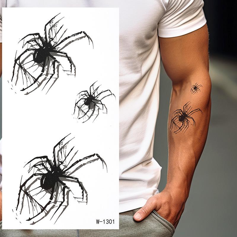 Tattoo Stickers, Waterproof, Animal Patterns, Spider Butterfly Patterns, Temporary Tattoo Stickers, Tattoos, Waterproof, Tattoo Stickers