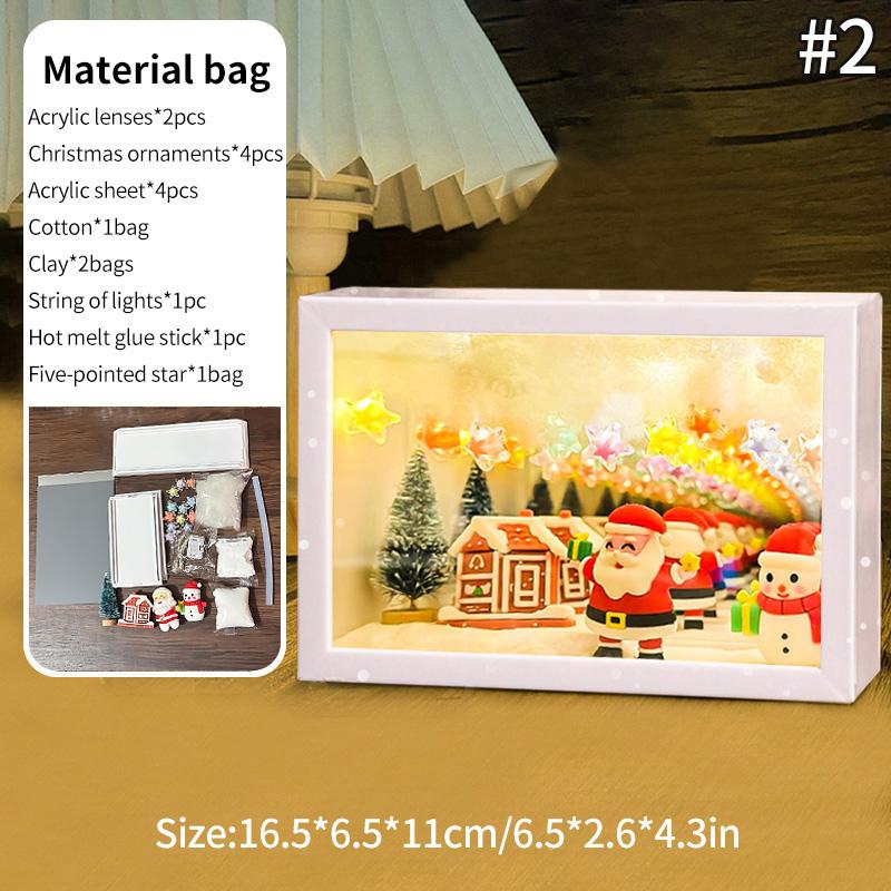 Glowing Christmas Tree Tabletop Ornaments Led Christmas Tree Windows Display Decor Festival Atmosphere Led Night Lights Gift