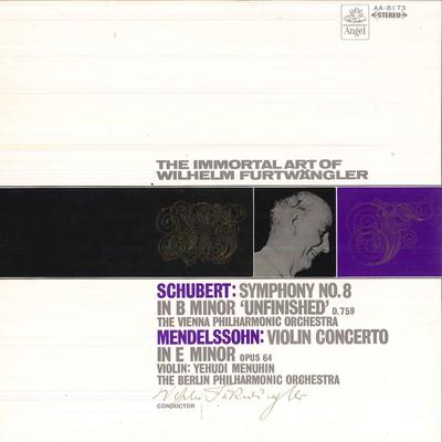 LP Record WILHELM FURTWANGLER(COND.)/VIENNA P - Schubert/Symphony No.8 In B Minor D AA8173 TOSHIBA Japan Classical Used