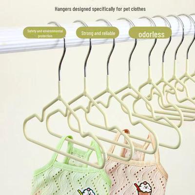 Teddy Mini Pet Hanger: Cute, Seamless, Non-Slip Dual-Use for Wet/Dry - Perfect for Dogs and Kittens