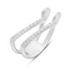 Silver Ring with Cubic Zirconia, Product Weight 2.65 G (2209904)