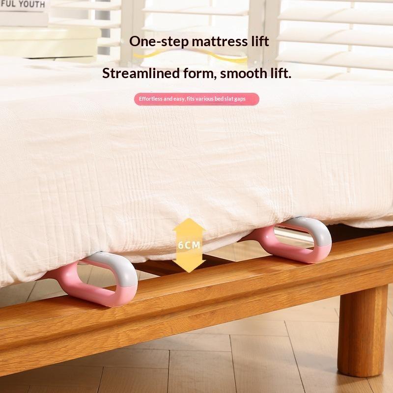 1/2/3Pcs New Ergonomic Bed Lifter Tool With Hair Removal Efficient Bed Sheet Changer Labor Saving Portable Sheet Changing Home