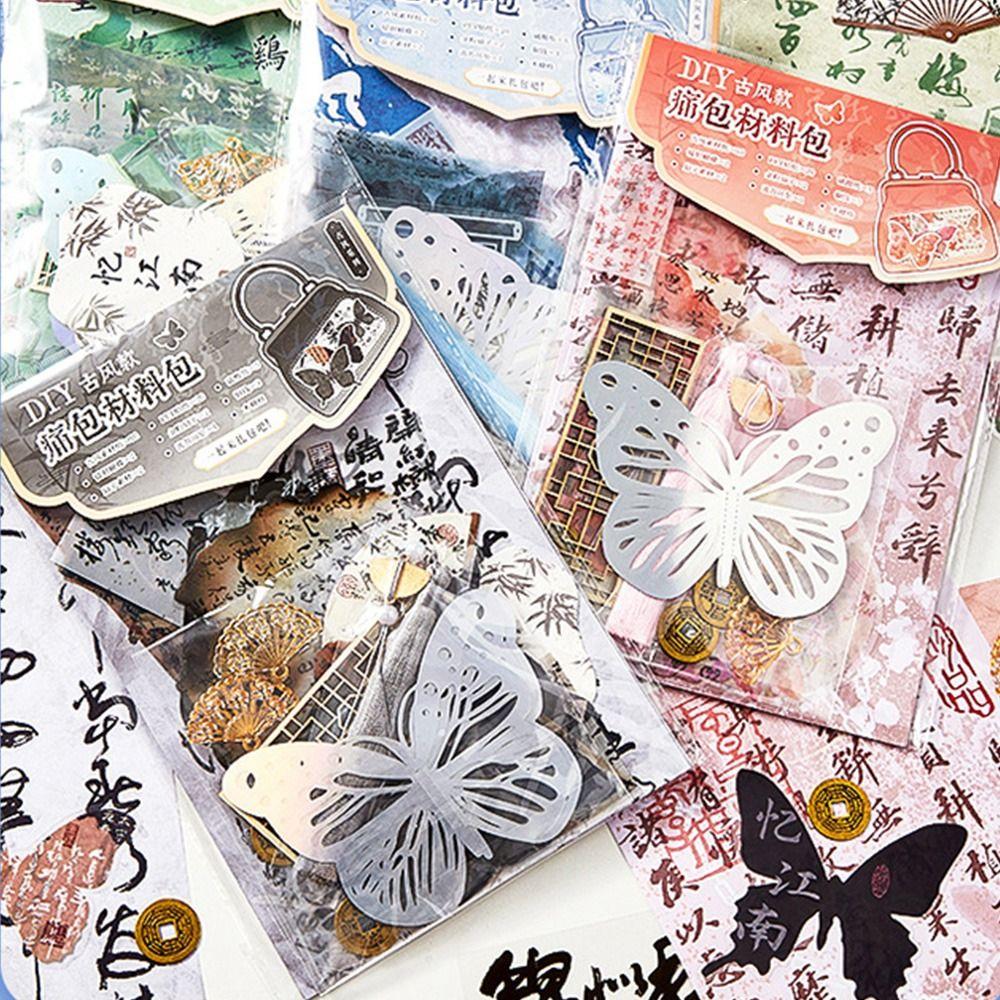 Wielokolorowy Papier Tła Sceny z Kreskówki Styl Chiński Akcesoria Dekoracyjne Itabag DIY Itabag