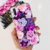 For Vivo Y12 1904 1940 Phone Case Fashion Butterfly Painted Soft Silicone TPU Cover For Vivo Y17 Y15 Y12 1902 1901 Bumper