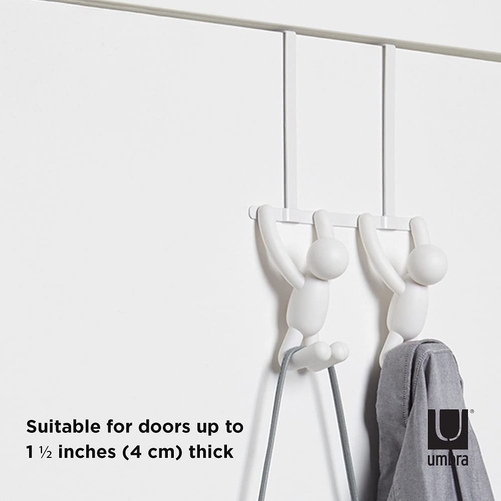 Umbra BUDDY OTD DOUBLE HOOK Door Double for and Unique Interior and Dead Umbra BUDDY OTD DOUBLE 21004260660 Hook, Hook, Human-Shaped, Coats, Hats,