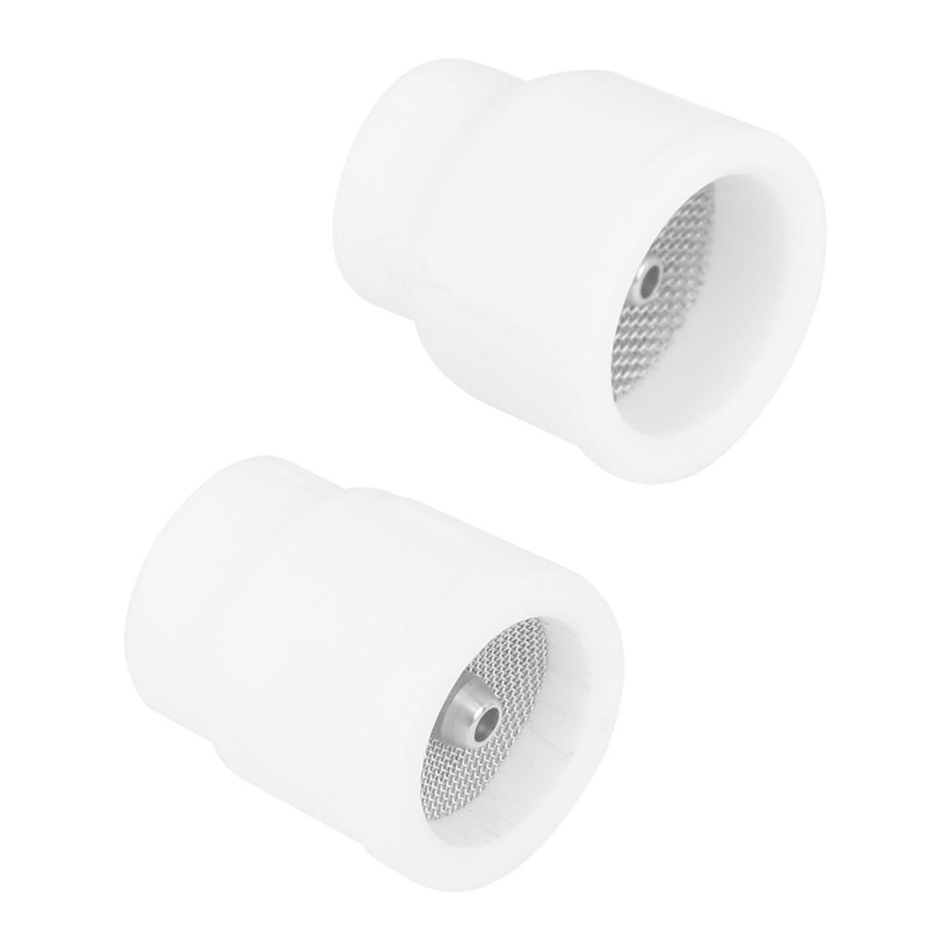 2Pcs Ceramic Welding Cup Set for WP‑17 18 26 9 20 Agon Arc Welding Gun 10# 12# Manual Tool