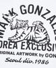 Mark Gonzales Korea Edition Smoking Tiger Short Sleeve T-Shirt - White