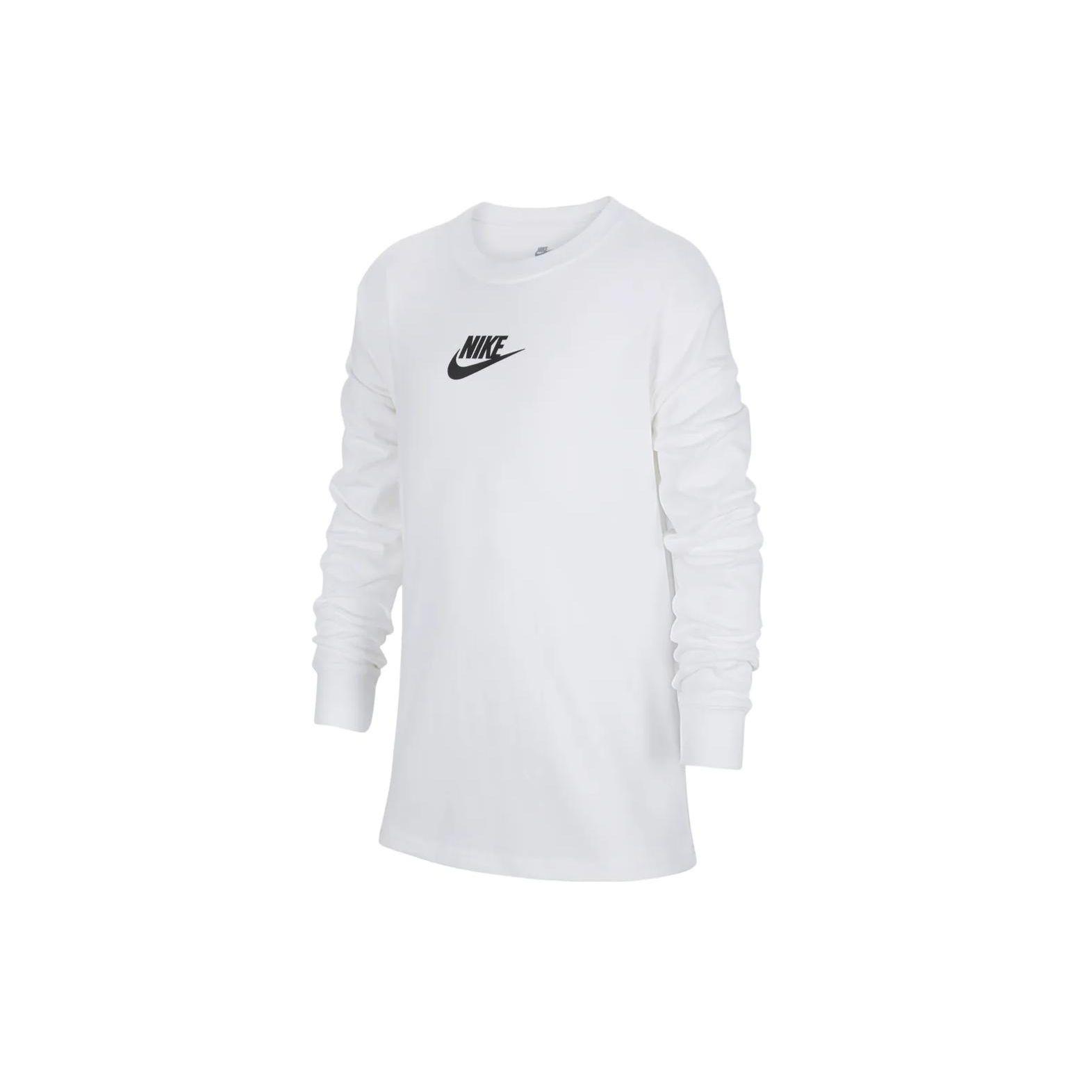 

Nike Sportswear Solid Logo Long Sleeve T-Shirt Kids tops White FJ2958-100 M