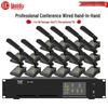 Huidu Professional Wired Conference Microphone System (CN Version)