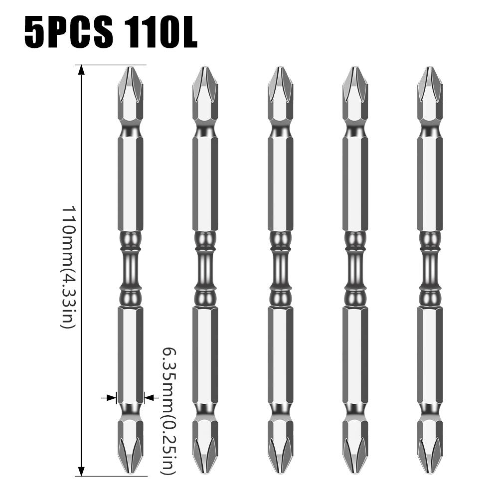 Head Screwdriver Cross Air Head Drill Bit S2 Strong Magnetic Non-Slip Head High Hardness Industrial