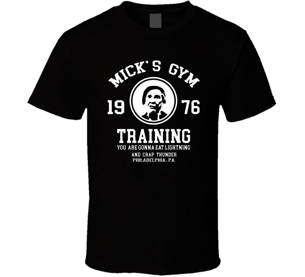 Mighty Mick s Boxing Gym retro rocky shirt 2 T-Shirt tee Unisex L