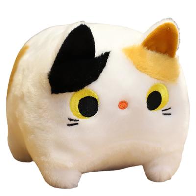Adorable Cat Shape Plush Doll Soft Stuffed Toy Kids Hugging Pillow Home Sofa Decorative Ornament Birthday Gift