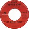 7inch Record OLIVIA NEWTON-JOHN - Let Me Be There / Maybe Then I'll T 2001460 POLYDOR 1973 Canada Rock Used