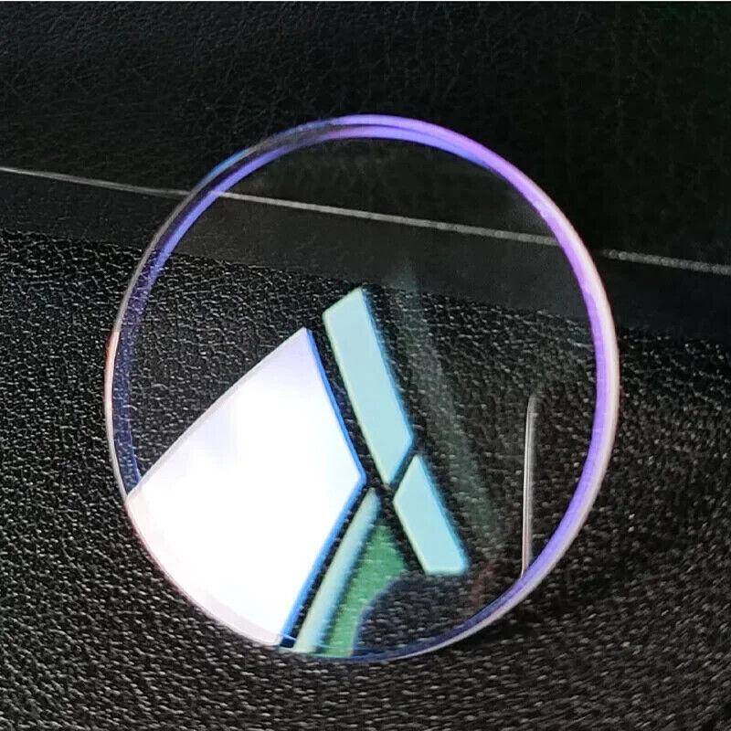 Сапфировое стекло с двойным куполом 1,5 мм, синее покрытие с AR, кристалл для часов 30 мм-38,5 мм Diameter 30mm