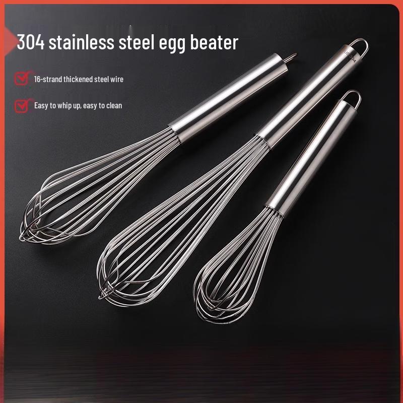 Stainless Steel Manual Egg Whisk