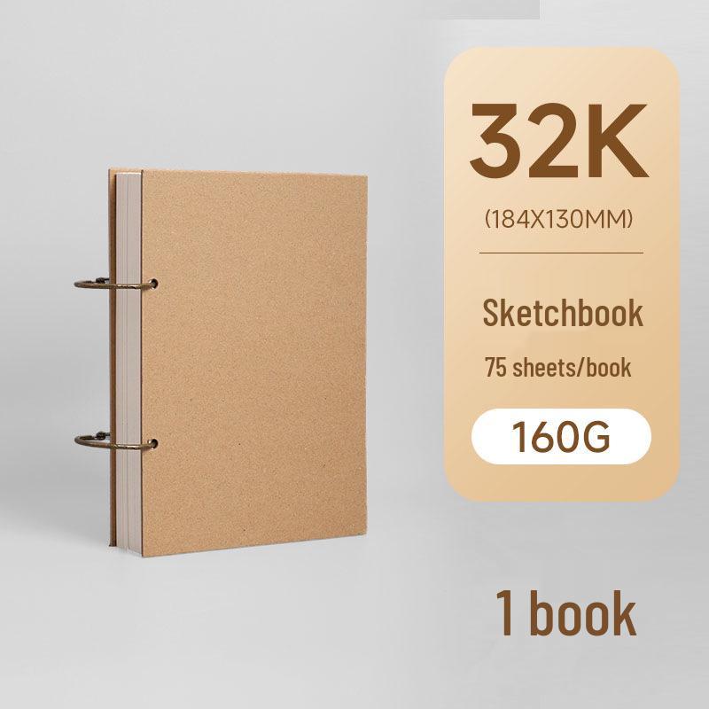 

Detachable A4 Sketchbook for Elementary & Kindergarten: Thick Pages for Marker & Watercolor Painting
