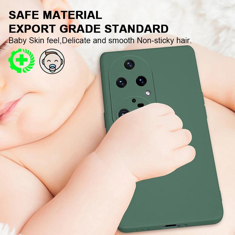 Per Huawei P30 P50 P40 P20 Pro Lite Custodia Quadrata in Silicone Liquido Custodie per Telefono Per Huawei Honor 50 60 Mate 30 20 Nova 9 Pro Cover