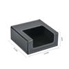 Creative Desktop Square Towel Box PU Leather Home Decor Napkin Box Paper Towel Box Home
