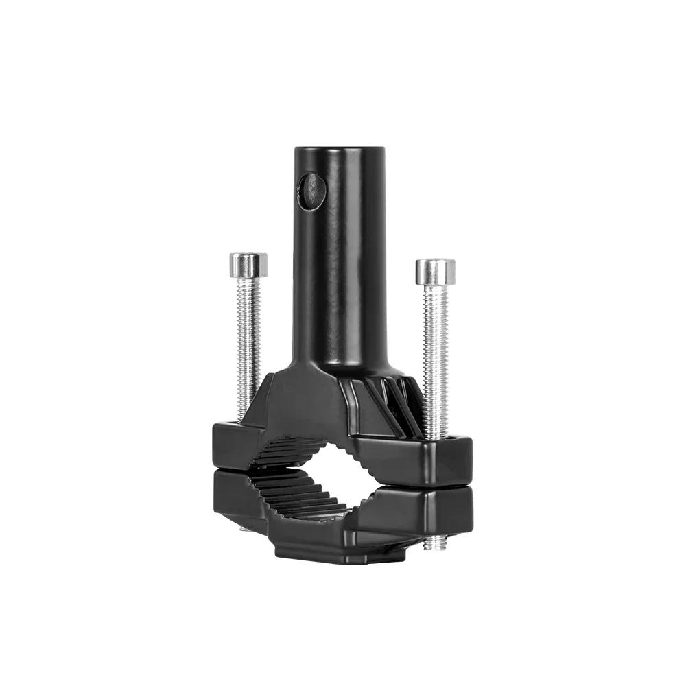 Motorcycle Mount Bracket Fixed Holder Universal Aluminum Alloy Fog Light Stand Repair Parts Easy Installation Stable Performance