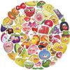 50 Cartoon Fruit Family Graffiti Stickers Decorate Guitar Suitcase DIY Creative Waterproof Stickers
