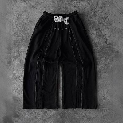 European and American Dark Rock Style Hanging Down Casual Pants