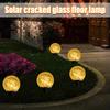 1PC Solar Cracked Glass Light - LED Waterproof Garden Light Garden Decor for Pathways/Lawn/Courtyard