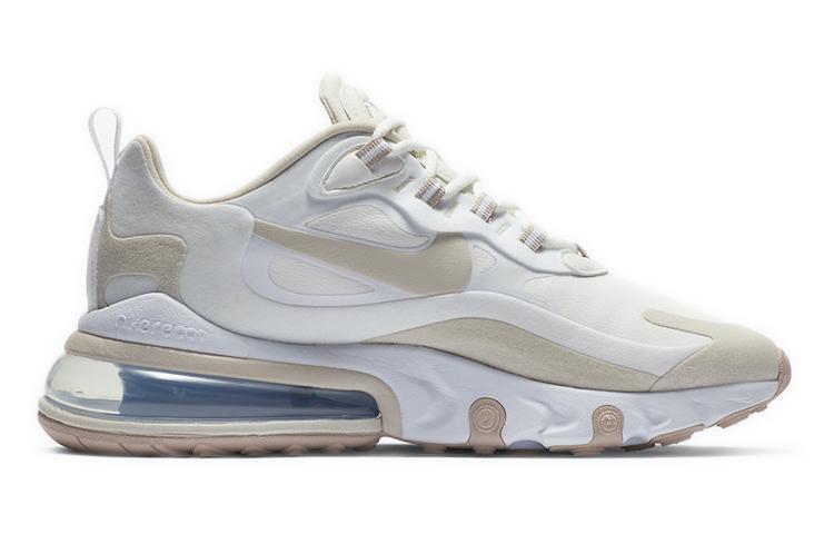 Nike Air Max 270 React Summit White Orewood Brown Women's CJ0619-102