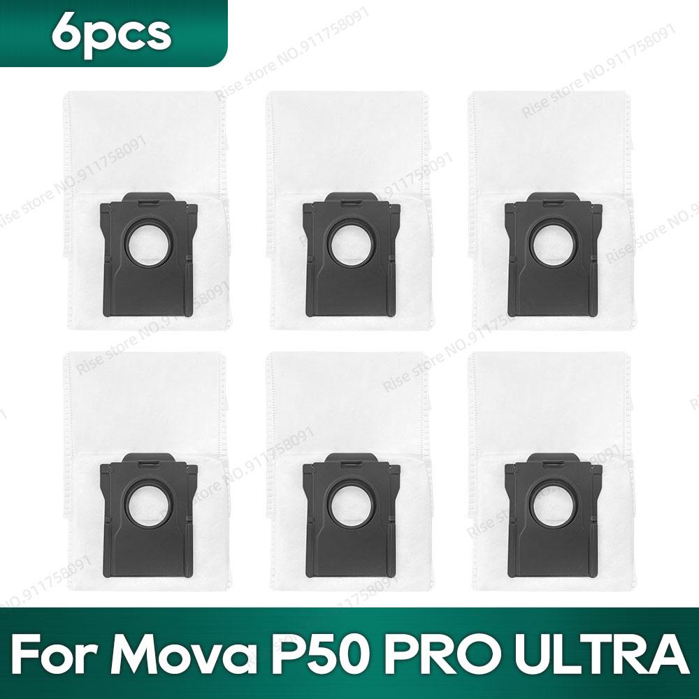 Compatibil pentru Mova P50 Pro Ultra, Mova P10 Pro Ultra Accesorii Perie Tricut Filtru Hepa Lavetă Mop Sac de Praf