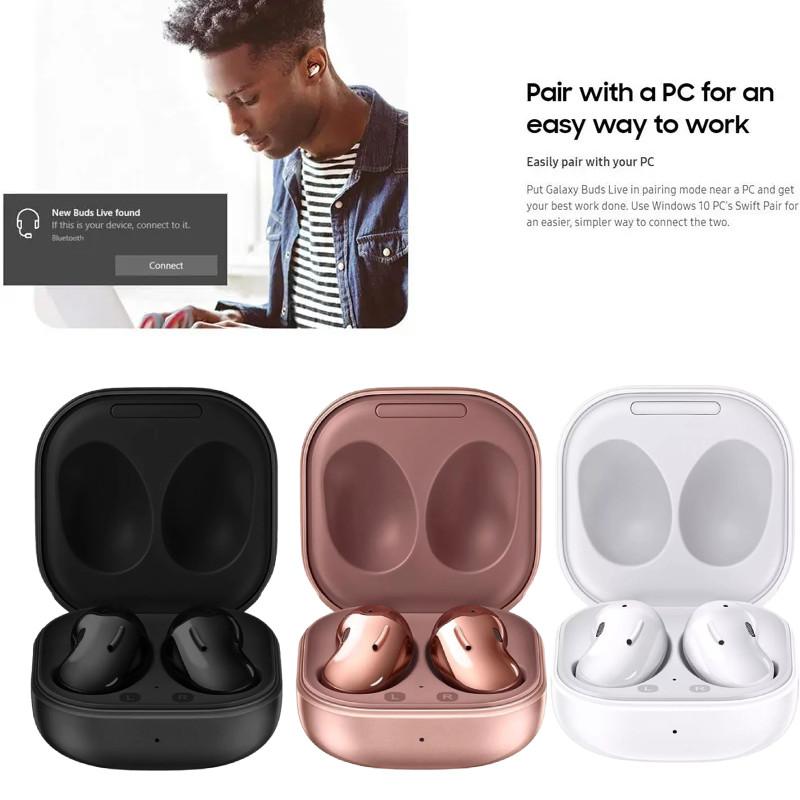 Live Buds Galaxy Wireless Bluetooth Earbuds Noise Cancelling With Case Charging