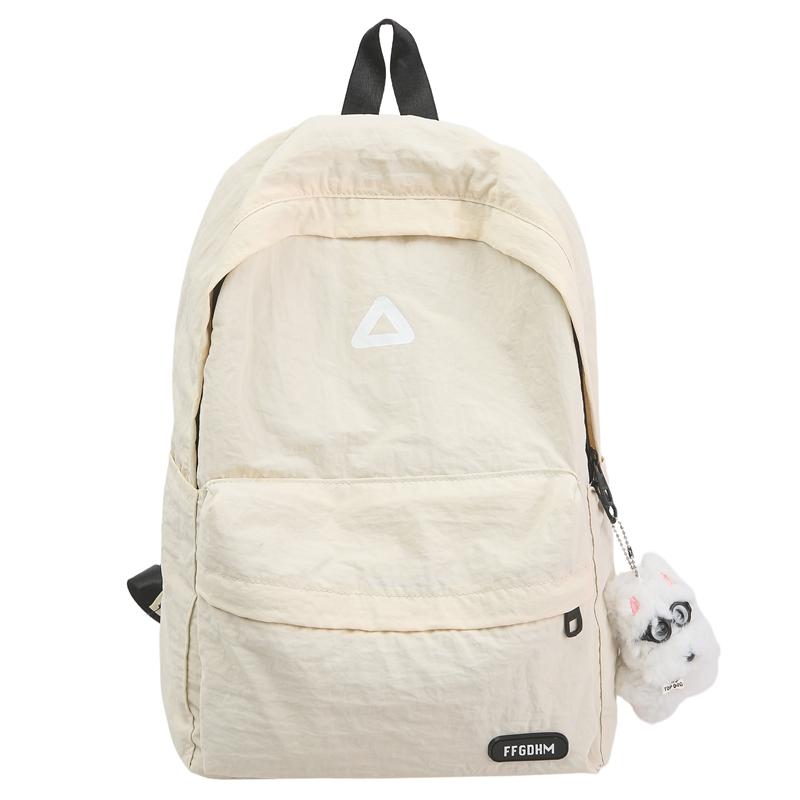 Junior High School Students Lightweight Schoolbag Women's Large Capacity Backpack