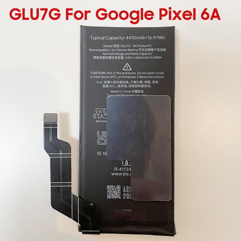 Rechargeable Lithium Battery For Google Pixel 6A GLU7G Phone Battery 4410mAh
