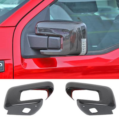 Auto Rückansicht Rückspiegel Seite Tür Spiegel Shell Dekoration Abdeckung Rahmen Trim für Ford F150 F-150 2022 Außen Zubehör