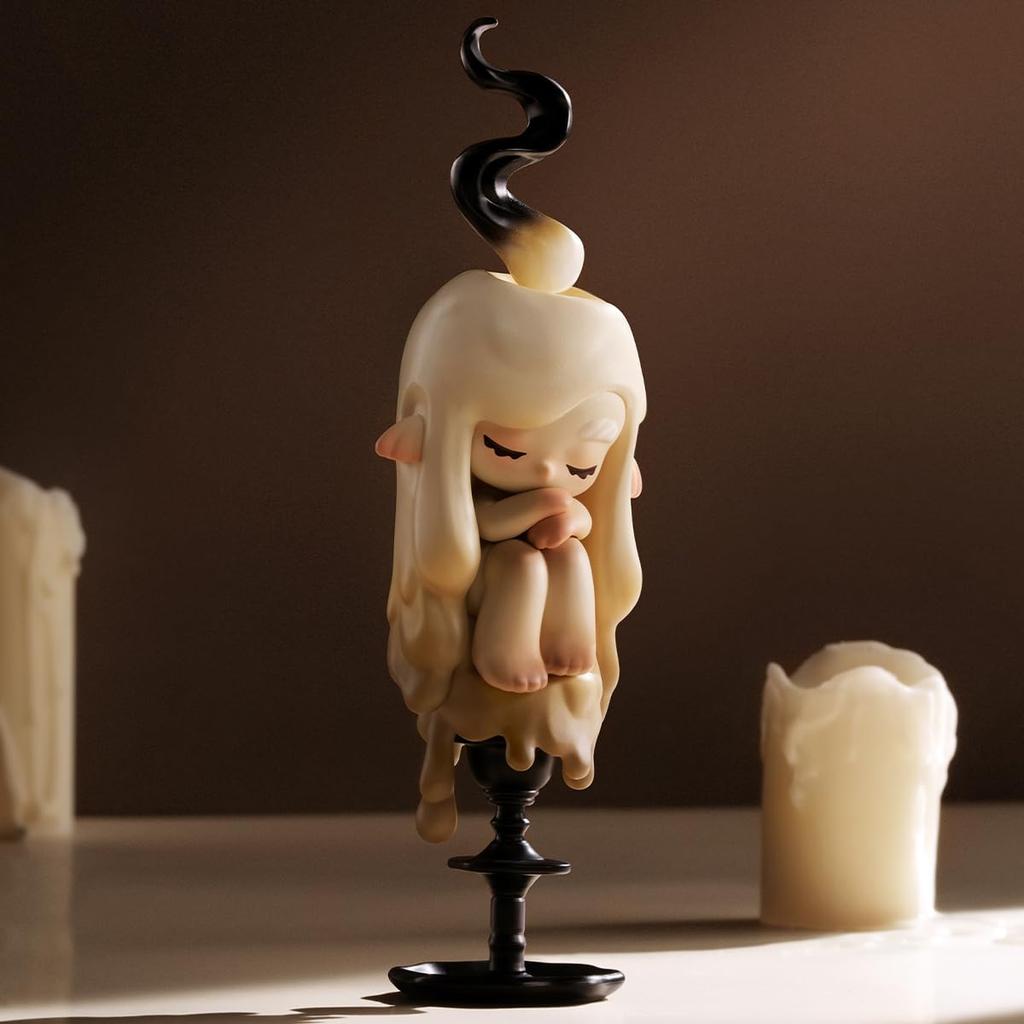 POP MART CHAKA Light Sprite Series Box of Pop Mart Gachapon Blind Box Plastic Premium Soft Vinyl Original Birthday Gifts [Assorted 12] Figures,