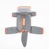 Traction dog raincoat contrasting color matte hemming transparent teddy small and medium dog pet raincoat
