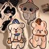 1Pc Cute Cartoon Puppy Hanging Hand Towel Super Absorbent Thickened Towel Bathroom Kitchen Supplies Household Goods