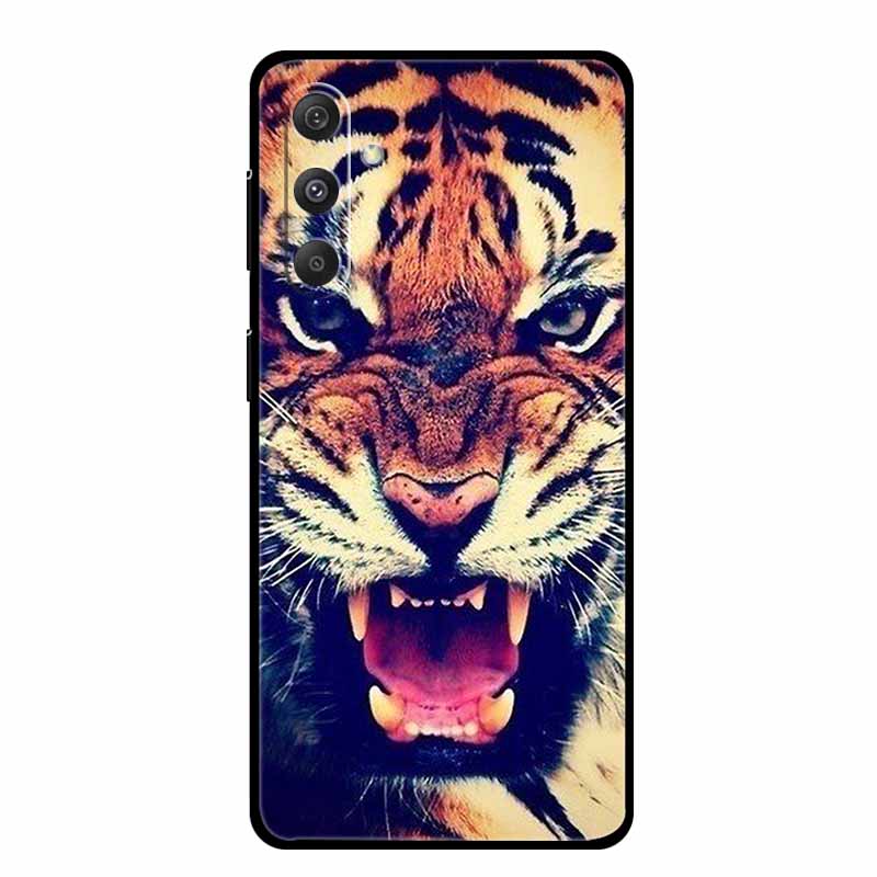 For Samsung Galaxy S24 Plus Ultra Phone Case Cover Silicone Soft Back Case for Samsung Galaxy S 24 5G Funda Dinosaur Lion Animal