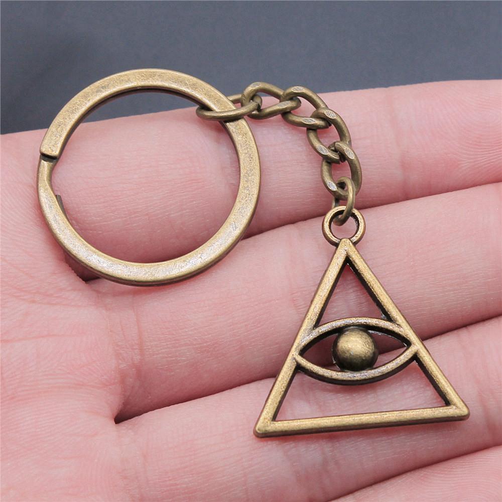 Hamsa Hand Eye Of Horus Key Ring Women's Jewelry Anniversary Creative Gifts For