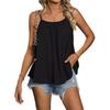 Women's 2024 Sleeveless Loose Pleated Camisole Top