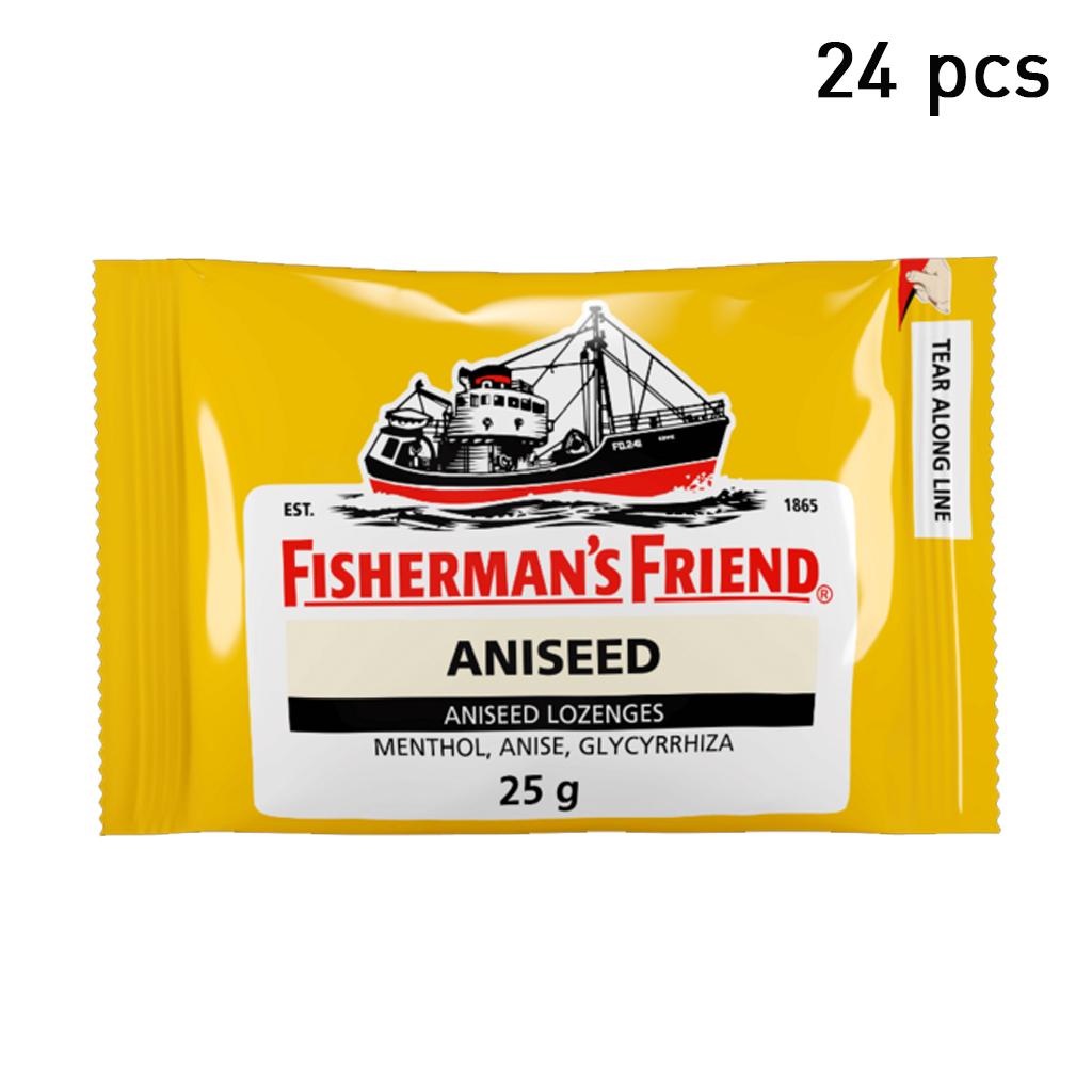 

Таблетки Fisherman s Friend, Анис, Анисовые пастилки, Ментол, Анис, Солодка, 25 г. х 6/12/24 шт. 25 g. x 24 pcs