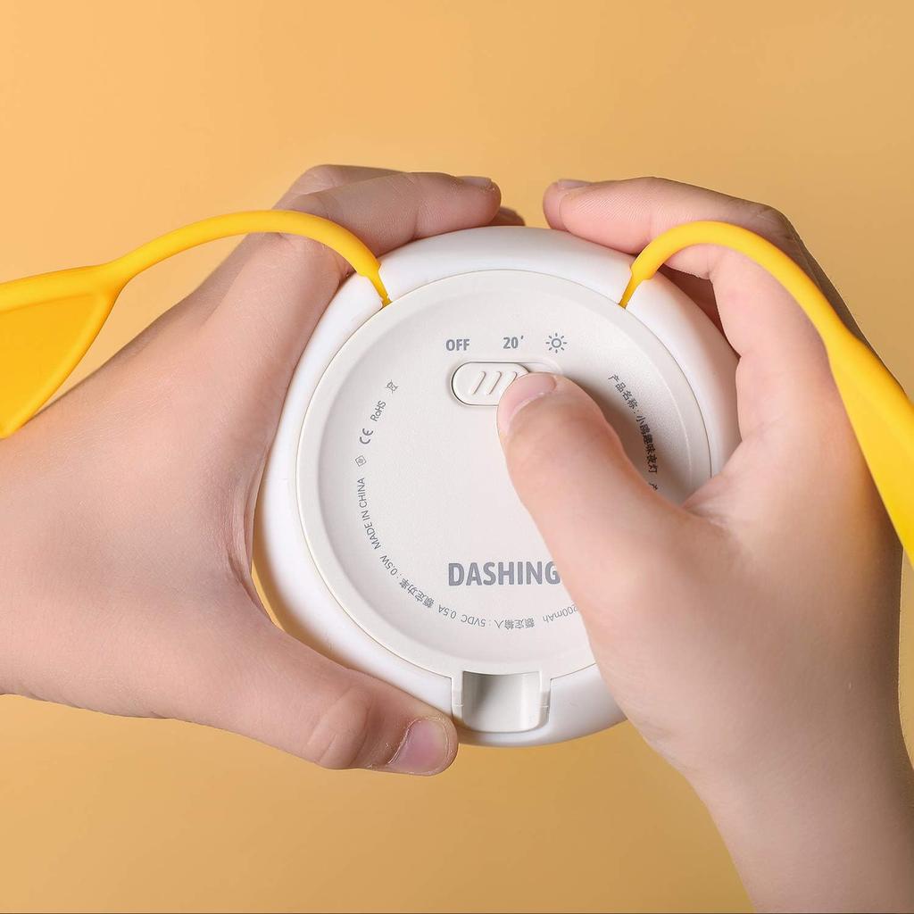 Duck LED Night Bedside Nursing Timer Cute Dimmable Table Night Bedside USB Safe ABS Ambient Warm Baby Gift Light, Lamp, Light, Setting, Lamp, Light,