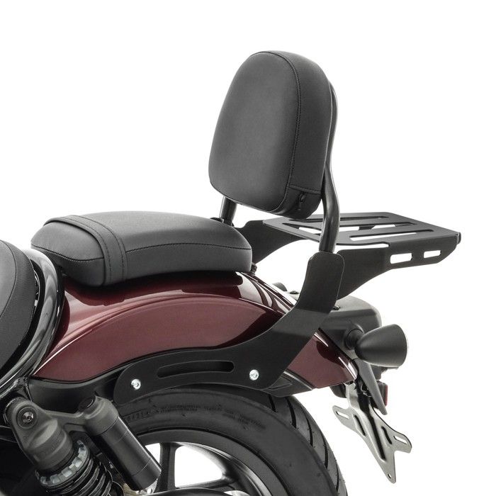 Sissy Bar XS3 pour Honda Rebel 1100 21-25 porte bagages noir