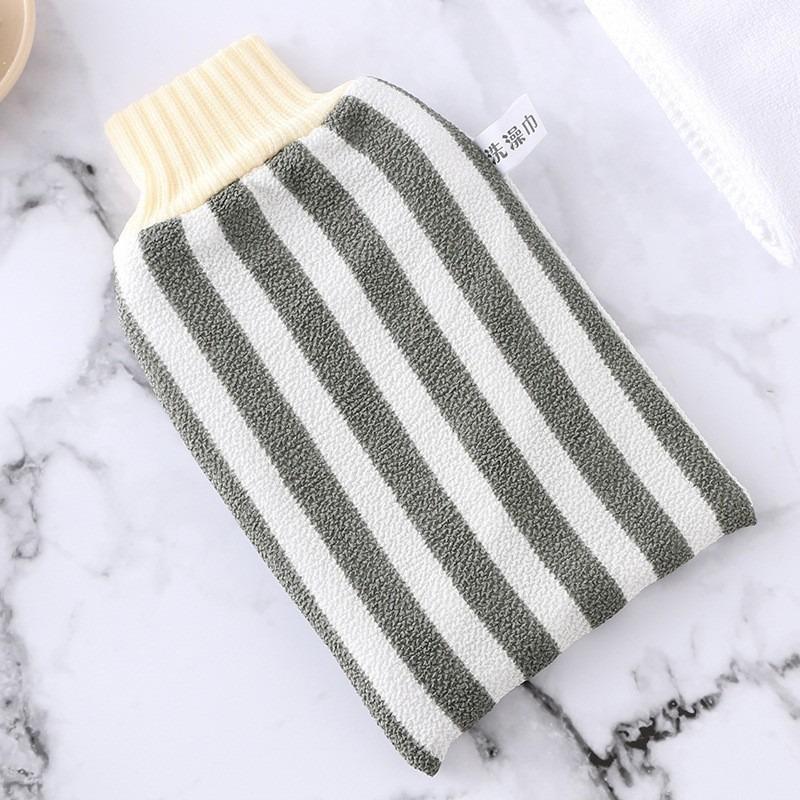 Exfoliating Bath Gloves SPA Shower Body Scrubber Mitt for Deep Cleaning Massage Reusable Wash Tool Exfoliating Sponge Gloves