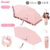 Planning Sanrio Hello Kitty Sun and Rain 6 UV Manual Folding Umbrella for Sun and Rain Umbrella for Rainy Season Authentic Product J's Two-Tone