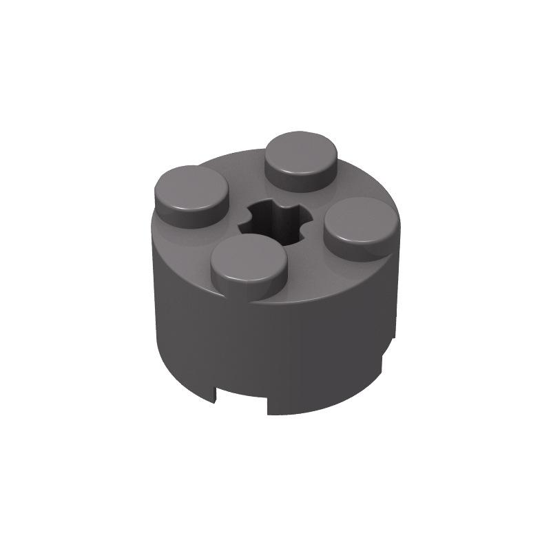95pcs Cylinder 2x2 Round Brick with Axle Hole Building Blocks Accessories  DIY Parts Compatible with  Bricks  6143 3941