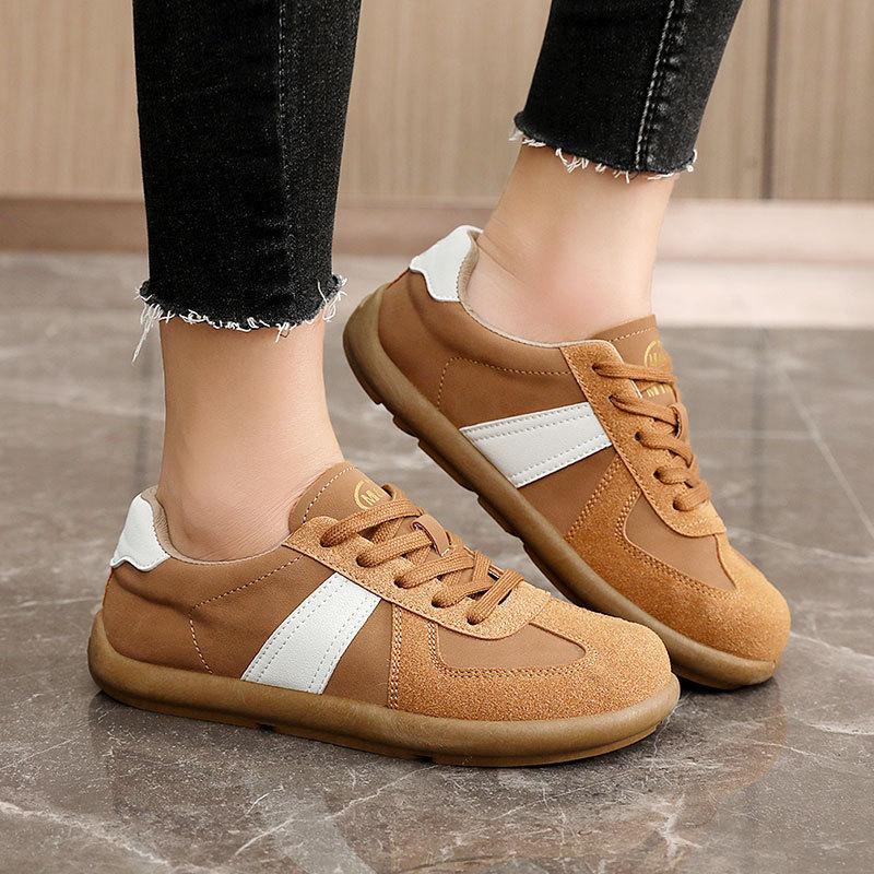 New Ventilation Splicing Together Casual Shoes Brown Fashion Superior Quality Women Sneakers Casual Sneakers  De Mujer