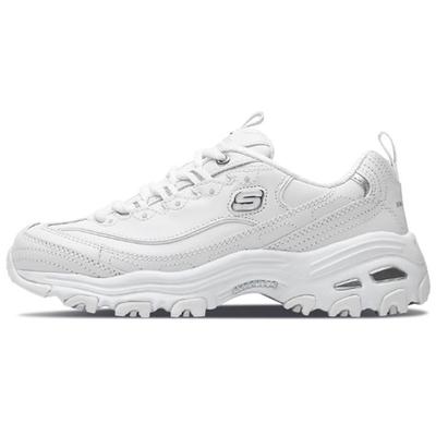 D'LITES Daddy Shoes 'Weiß Silber' Damen 11931-WSL